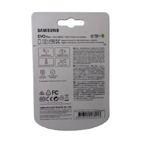 ⁦بطاقة الذاكرة سامسونغ 64 جيغا - Carte mémoire SAMSUNG 64GB classe10⁩ - الصورة ⁦2⁩