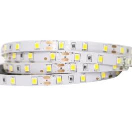 شريط إضاءة ليد أبيض بالمتر – Bande lumineuse Led 12V DC Blanc froid 60 diodes/m Flexible par mètre