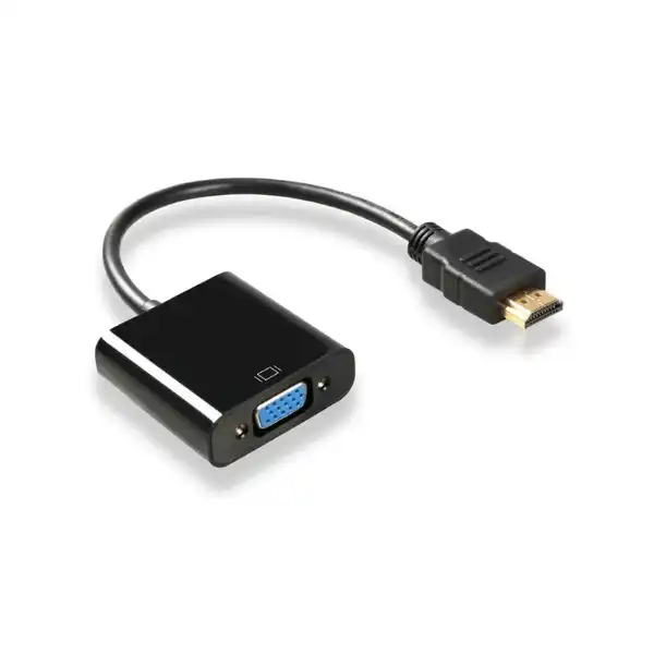محول اشارة الفيديو HDMI to VGA Compatible Converter
