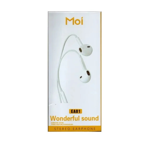 سماعات الأذن - Écouteurs kit Moi EA01 Wonderful sound avec bouton de commande du volume