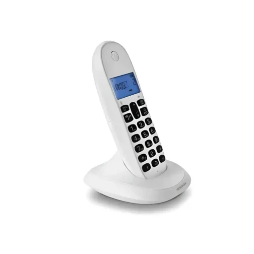 هاتف موتورولا المنزلي اللاسلكي - téléphone sans fil Motorola C1001LB+ Blanc