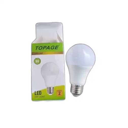 مصباح اقتصادي - Lampe Led Light Topage 9W Filetage