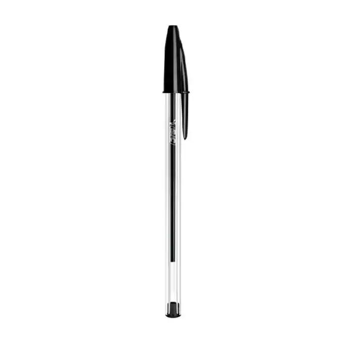 قلم حبر بيك أزرق-أسود-أحمر-أخضر / Stylo Bic Cristal Original Bleu-Noir-Rouge-Vert - الصورة 3