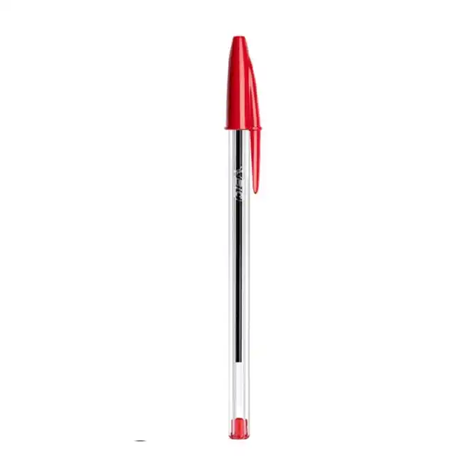 قلم حبر بيك أزرق-أسود-أحمر-أخضر / Stylo Bic Cristal Original Bleu-Noir-Rouge-Vert - الصورة 4