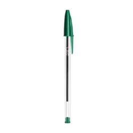 قلم حبر بيك أزرق-أسود-أحمر-أخضر / Stylo Bic Cristal Original Bleu-Noir-Rouge-Vert – أخضر-vert