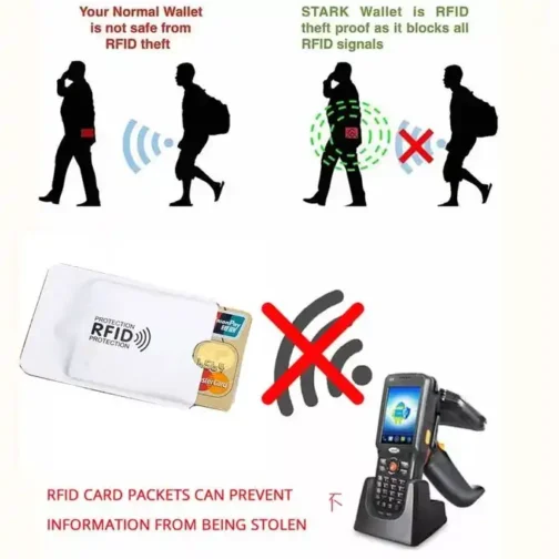 ⁦حامي البطاقة البنكية من القرصنة و سرقة المعلومات - Protège de Carte Bancaire du piratage et du vol d'informations RFID⁩ - الصورة ⁦2⁩