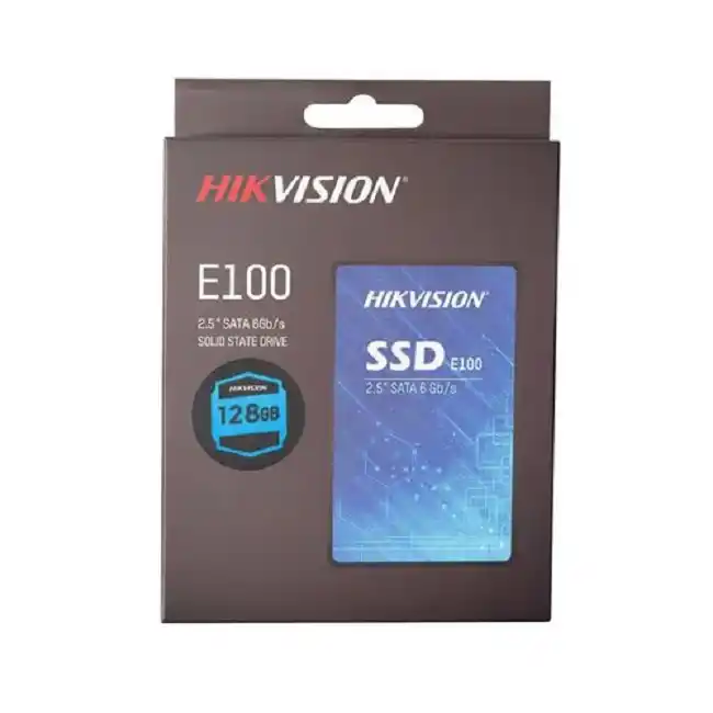حجم لتخزين البيانات سريع للكمبيوتر - Drive Stockage HIKVISION SSD 128Gb E-100 SATA - الصورة 3