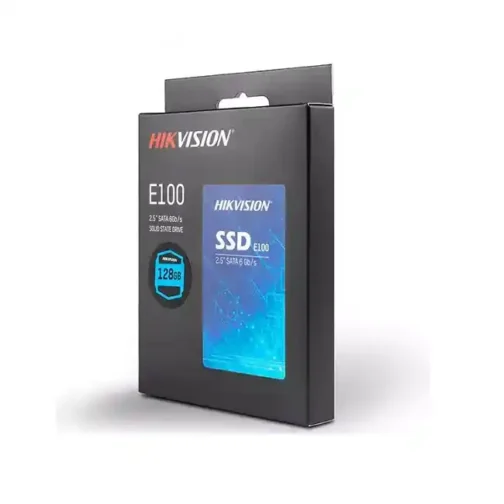 حجم لتخزين البيانات سريع للكمبيوتر - Drive Stockage HIKVISION SSD 128Gb E-100 SATA
