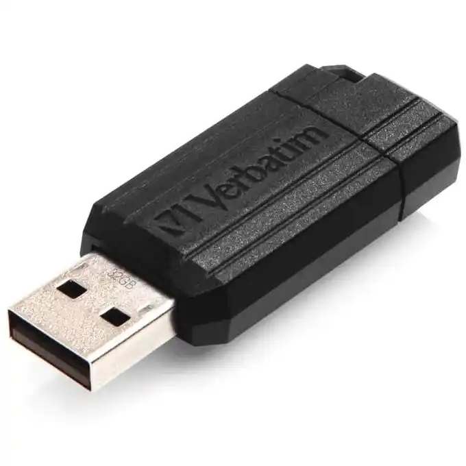 فلاشة 32 جيكا فيرباتيم - Clé Usb 32GB PinStripe Verbatim - الصورة 2