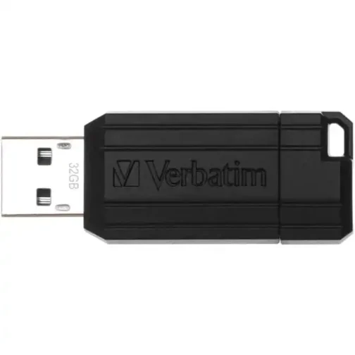 ⁦فلاشة 32 جيكا فيرباتيم - Clé Usb 32GB PinStripe Verbatim⁩ - الصورة ⁦4⁩