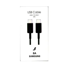 كابل للشحن – Cable charge Type-C to Type-C Samsung 8A
