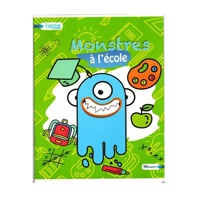 دفتر مدرسي – Cahier piqué 96 pages 17x22cm 60g/m² séyès Essentiel MAPAF