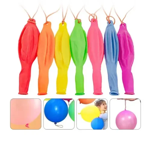 ⁦بالونات مطاطية كبيرة قابلة للنفخ - Ballons grand format gonflables avec élastique⁩ - الصورة ⁦3⁩