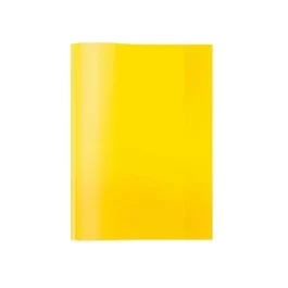 غلاف للدفتر بلاستيكي أصفر – Protège Cahier 17x22Cm Jaune M.School Mapaf