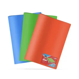 غلاف للدفتر بلاستيكي أصفر – Protège Cahier 17x22Cm Jaune M.School Mapaf