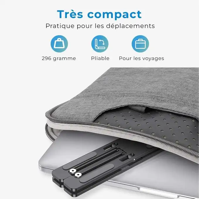 حامل الحاسوب المحمول و الالواح الالكترونية و الكتب - Support stand Pc Portable, Tablette et livres LAB31 - الصورة 3