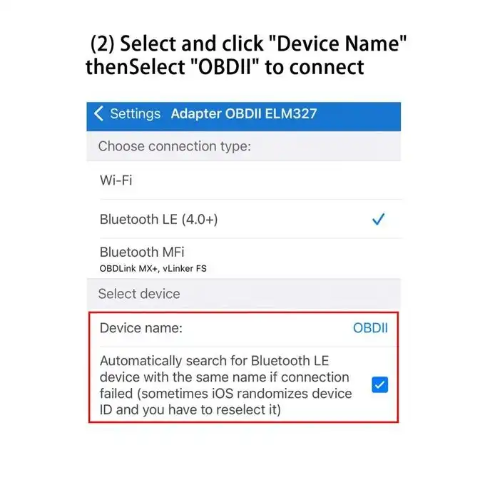فاحص الأخطاء للسيارات - Scanner ELM327 V2.1 OBD2, outil de Diagnostic de voiture via Bluetooth - الصورة 5
